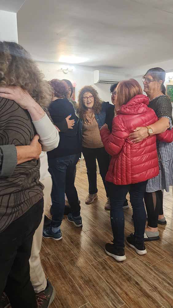 ריטריט תוך כדי סדנת תנועה