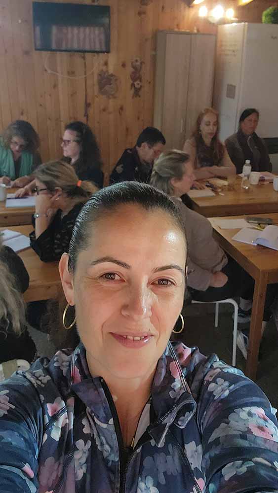 ריטריט בדרך באוטובוס